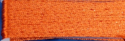 RibbonFloss Shimmer (Rayon/Metallic) #035 - Orange/Red