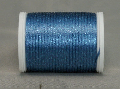 Quilt Highlights Rayon/Metallics Combo #032 - Smokey/Ice Blue