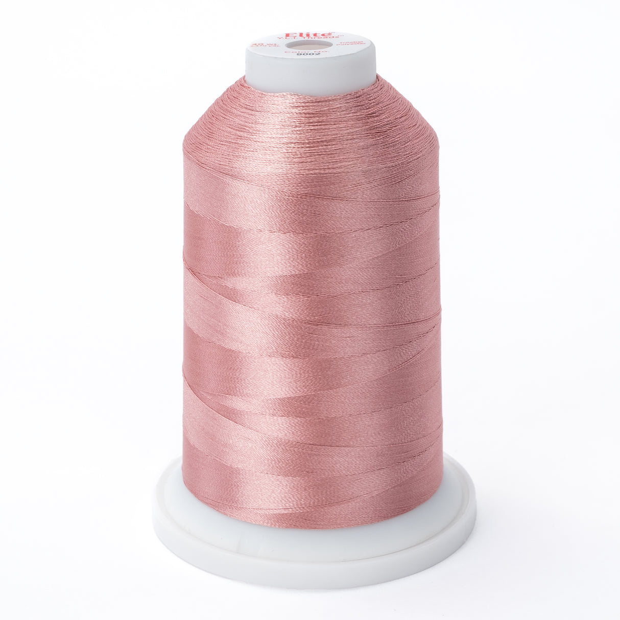 elite 40 wt. trilobal polyester embroidery and quilting thread #9002 cone