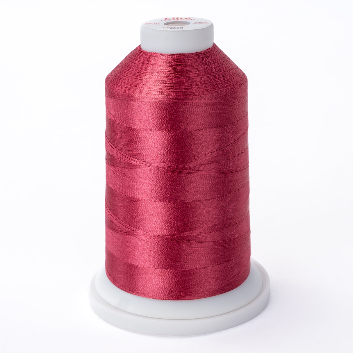 elite 40 wt. trilobal polyester embroidery and quilting thread #9008 cone