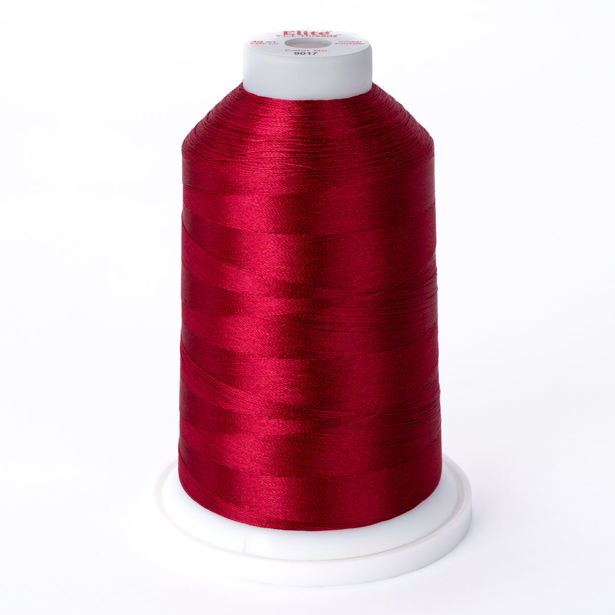 elite 40 wt. trilobal polyester embroidery and quilting thread #9017 cone