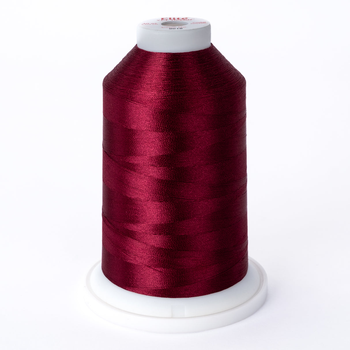 elite 40 wt. trilobal polyester embroidery and quilting thread #9018 cone