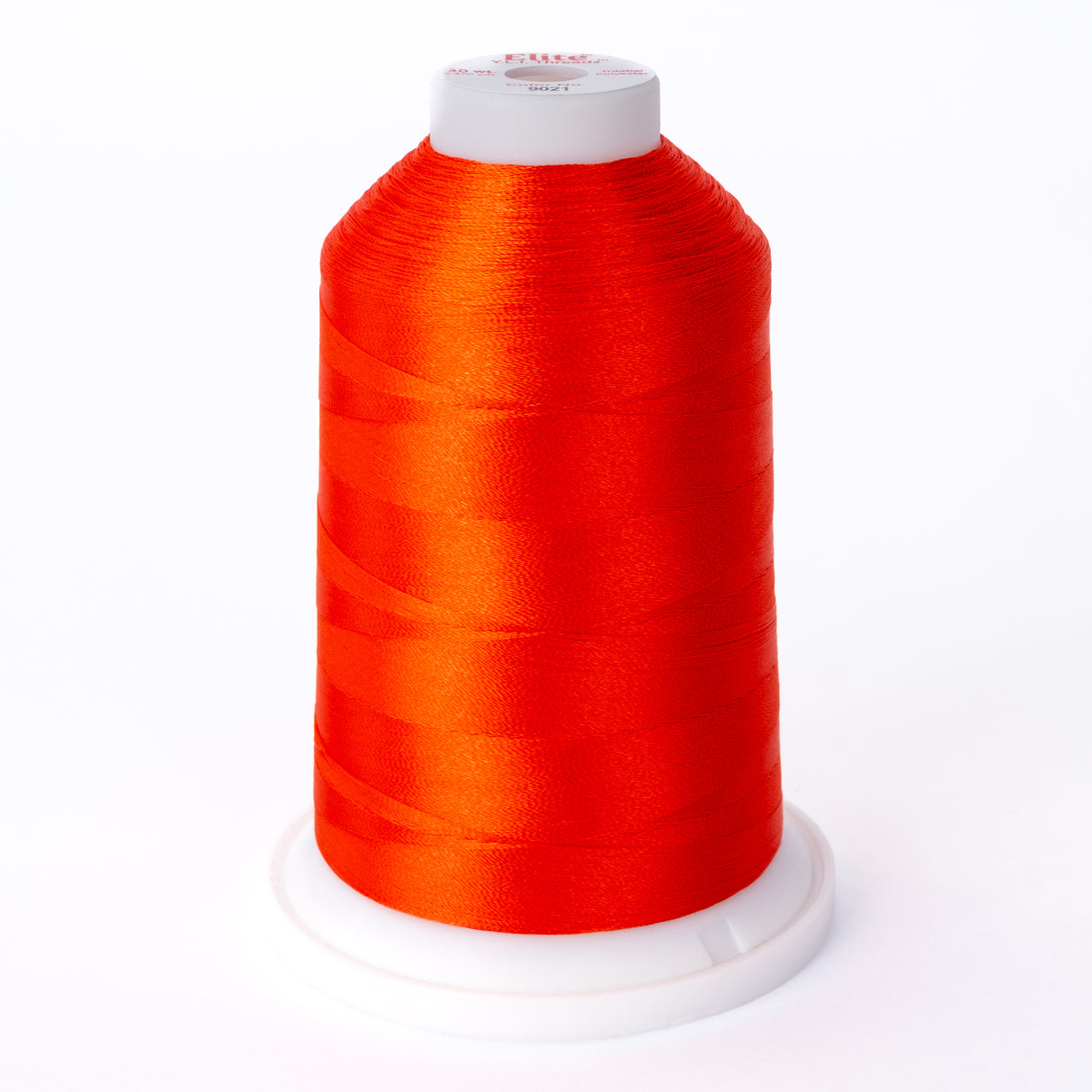 elite 40 wt. trilobal polyester embroidery and quilting thread #9021 cone