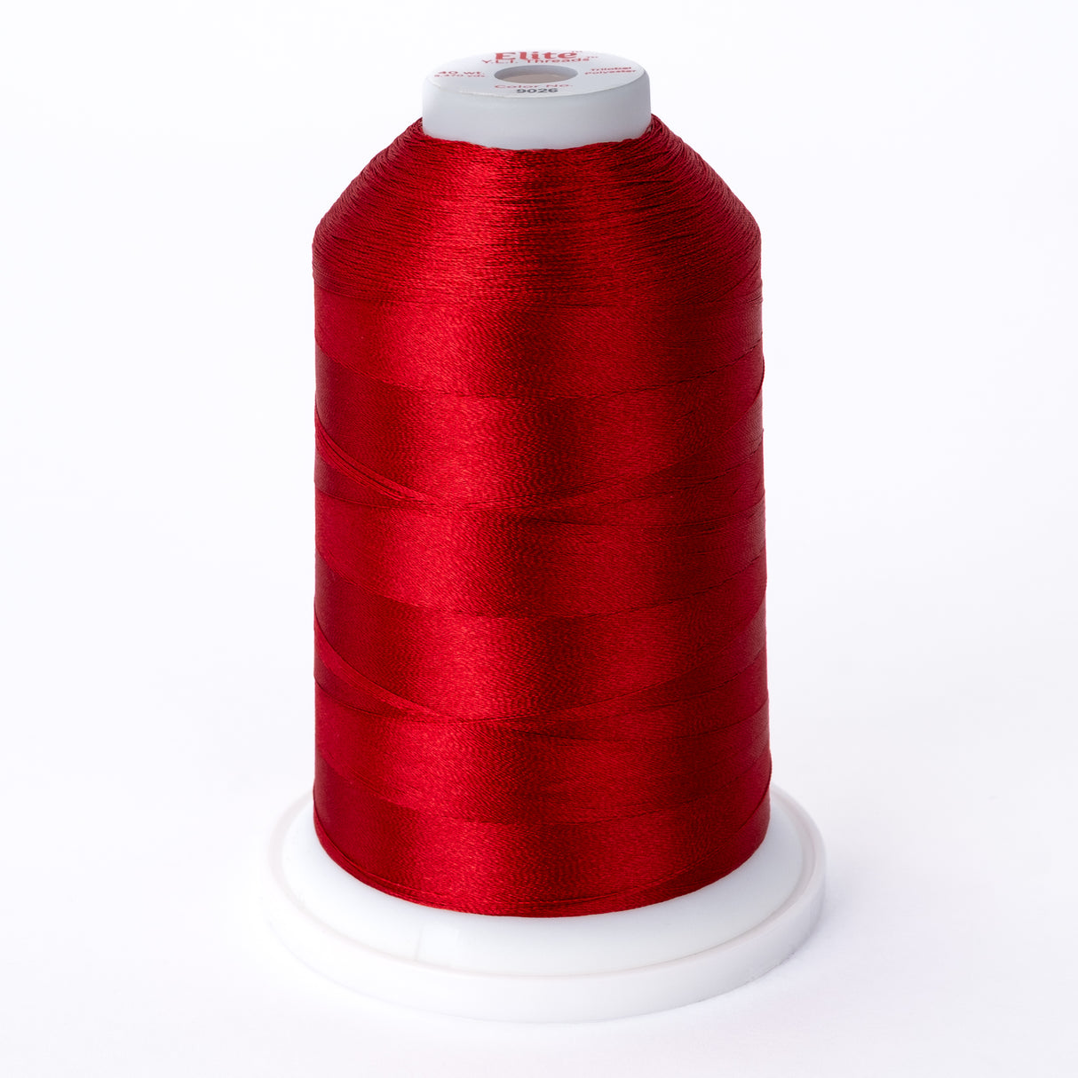 elite 40 wt. trilobal polyester embroidery and quilting thread #9026 cone