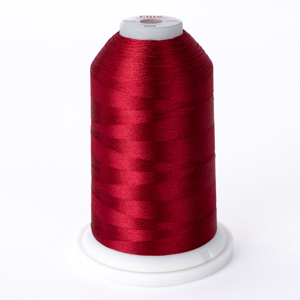 elite 40 wt. trilobal polyester embroidery and quilting thread #9028 cone