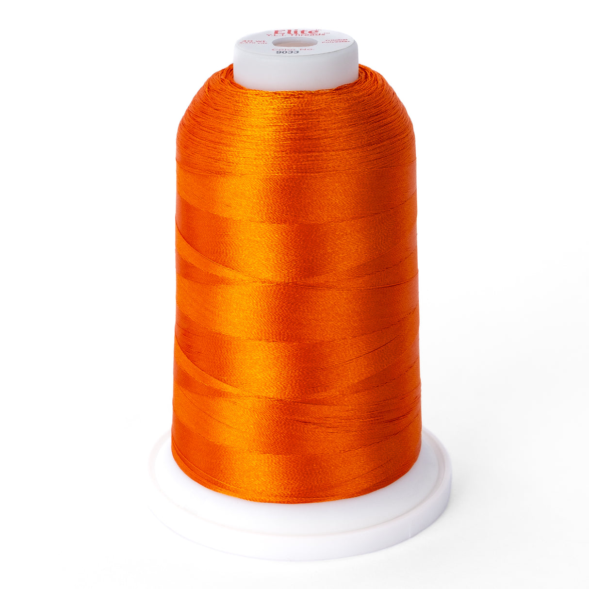 elite 40 wt. trilobal polyester embroidery and quilting thread #9033 cone