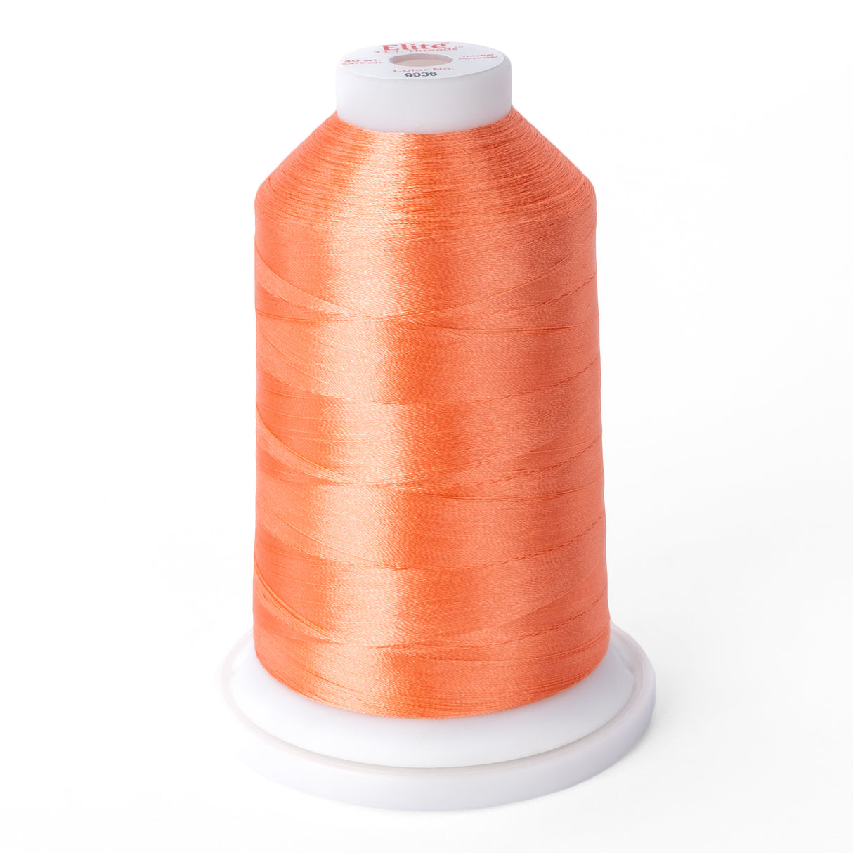 elite 40 wt. trilobal polyester embroidery and quilting thread #9036 cone