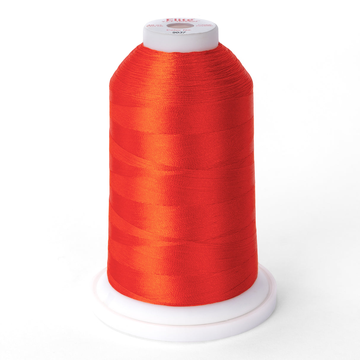 elite 40 wt. trilobal polyester embroidery and quilting thread #9037 cone