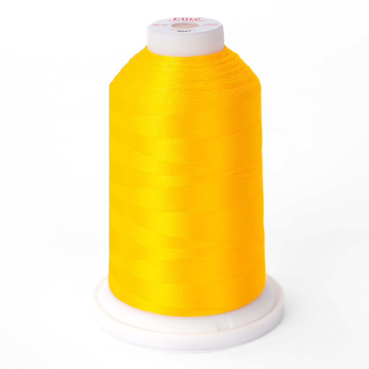elite 40 wt. trilobal polyester embroidery and quilting thread #9047 mini cone