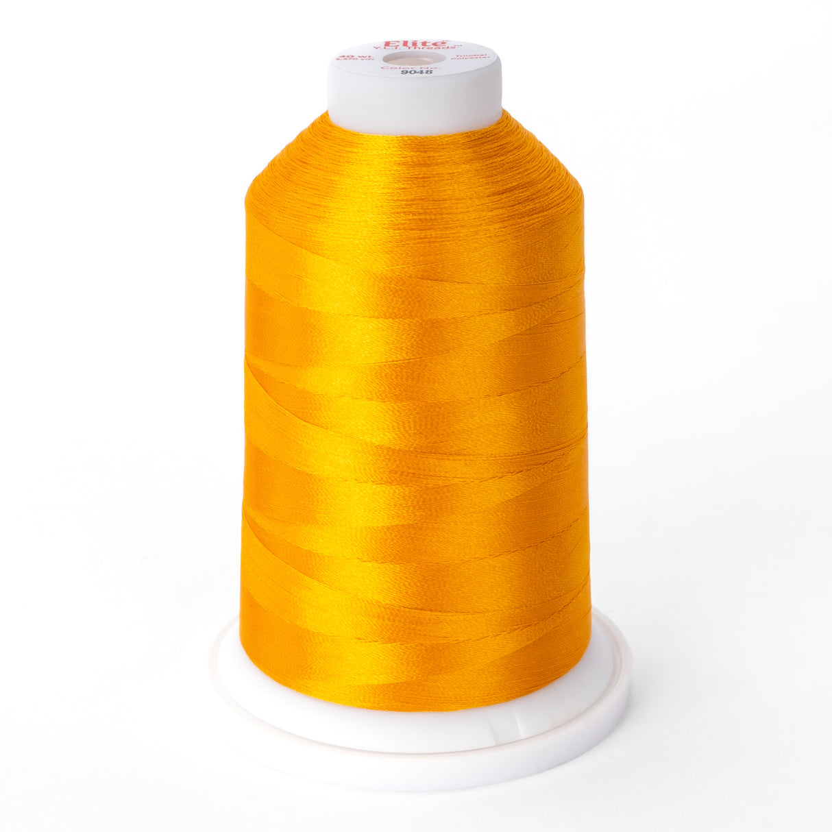 elite 40 wt. trilobal polyester embroidery and quilting thread #9048 cone