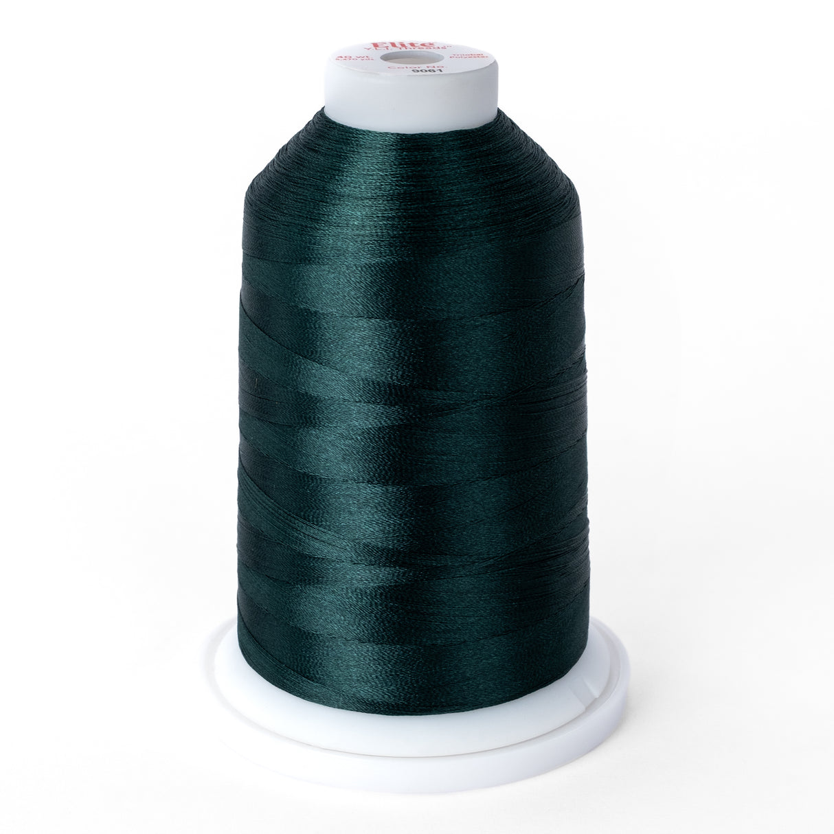 elite 40 wt. trilobal polyester embroidery and quilting thread #9061 cone