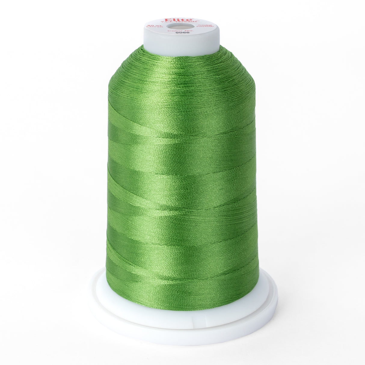 elite 40 wt. trilobal polyester embroidery and quilting thread #9066 cone