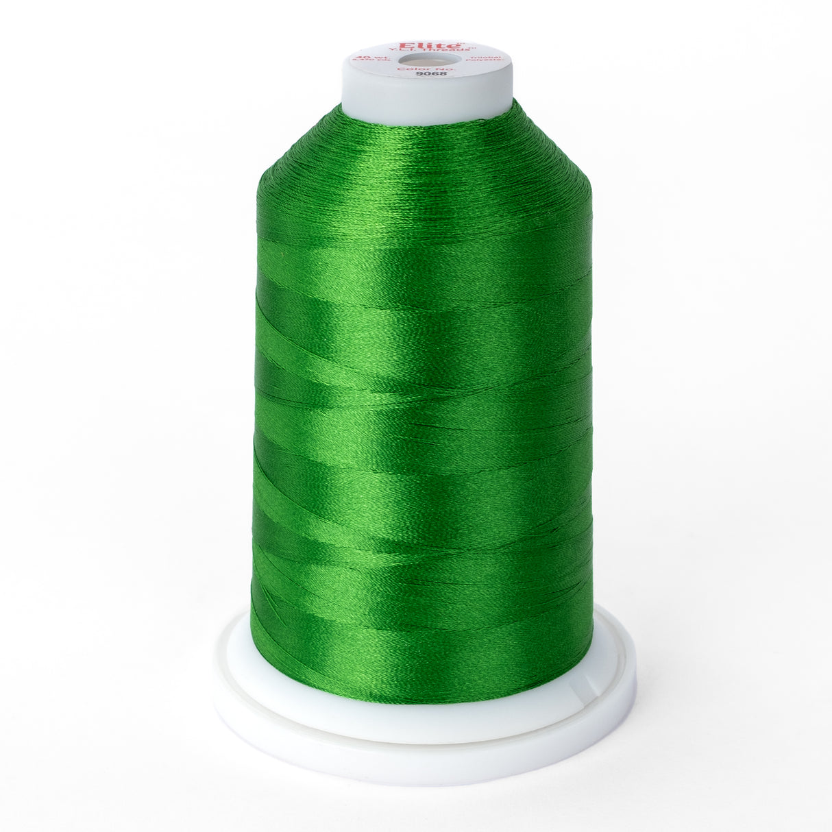 elite 40 wt. trilobal polyester embroidery and quilting thread #9068 cone