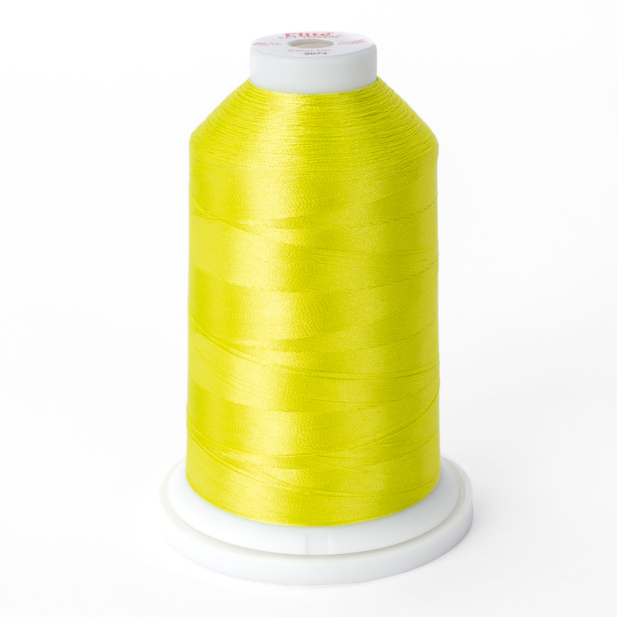 elite 40 wt. trilobal polyester embroidery and quilting thread #9074 cone