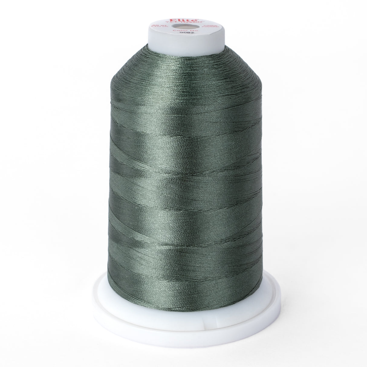 elite 40 wt. trilobal polyester embroidery and quilting thread #9082 cone
