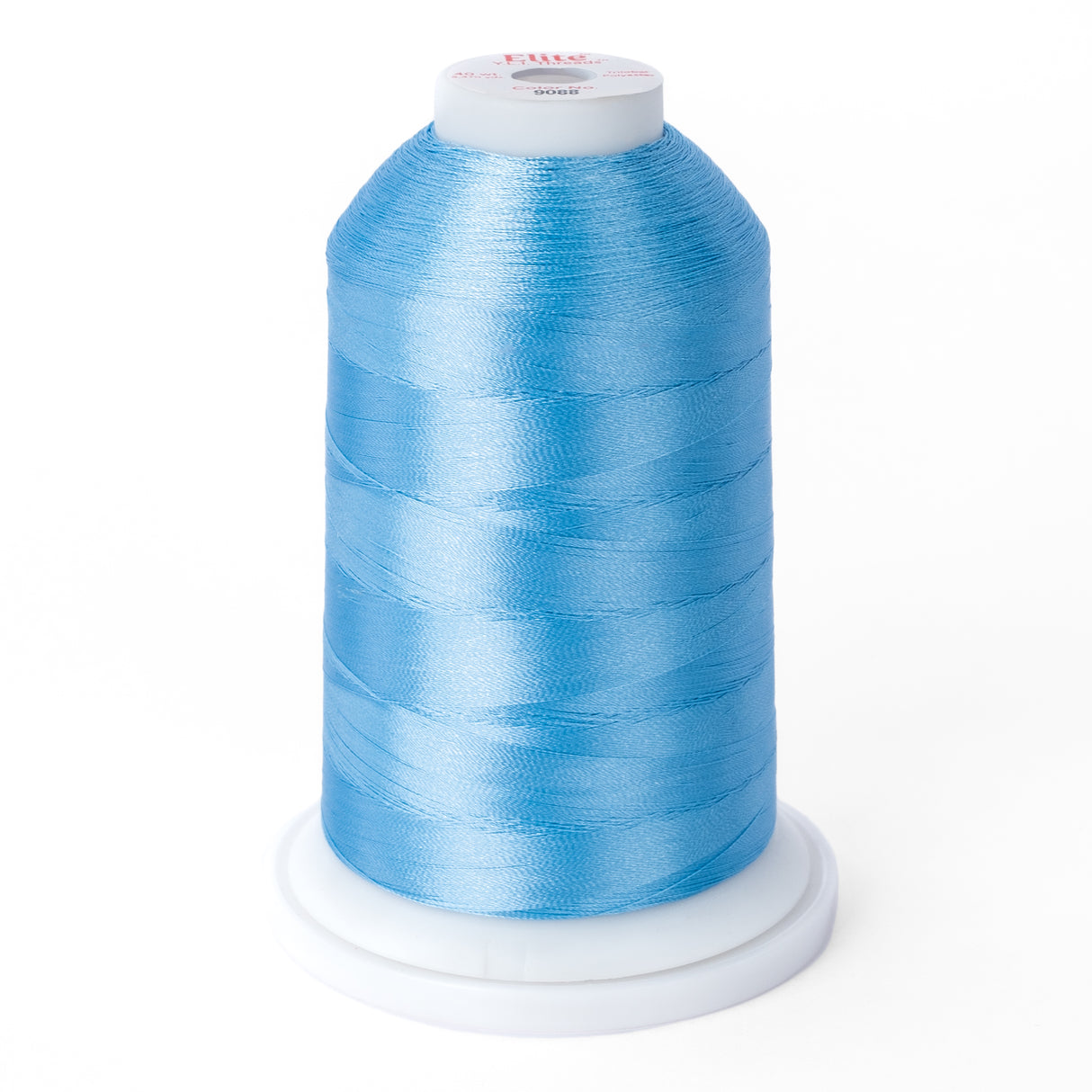 elite 40 wt. trilobal polyester embroidery and quilting thread #9088 cone