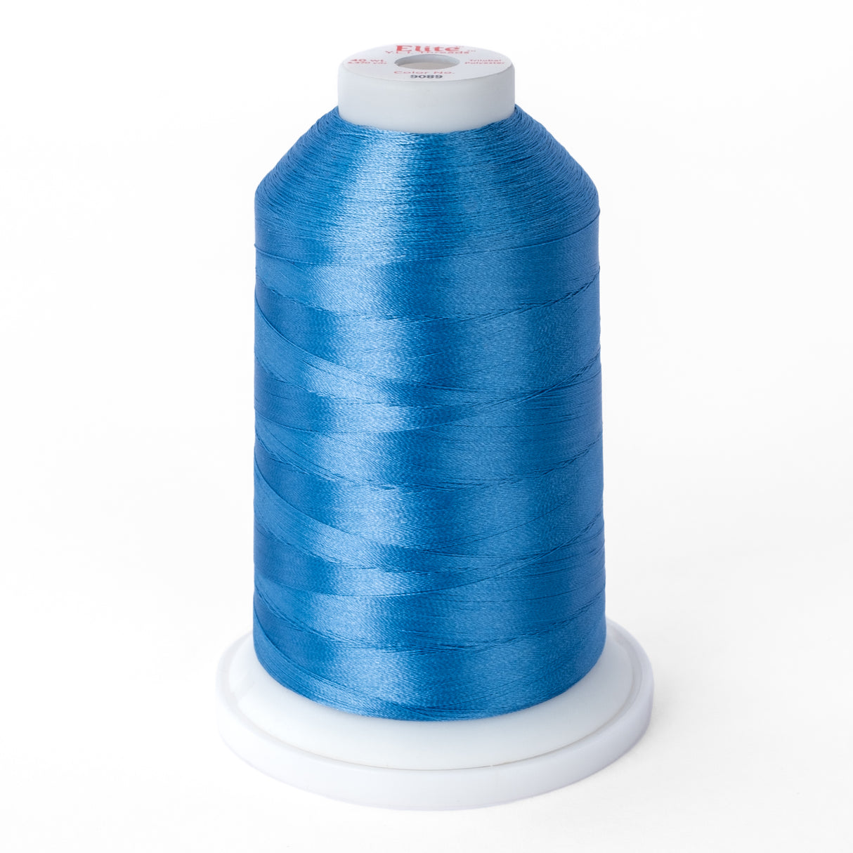 elite 40 wt. trilobal polyester embroidery and quilting thread #9089 cone