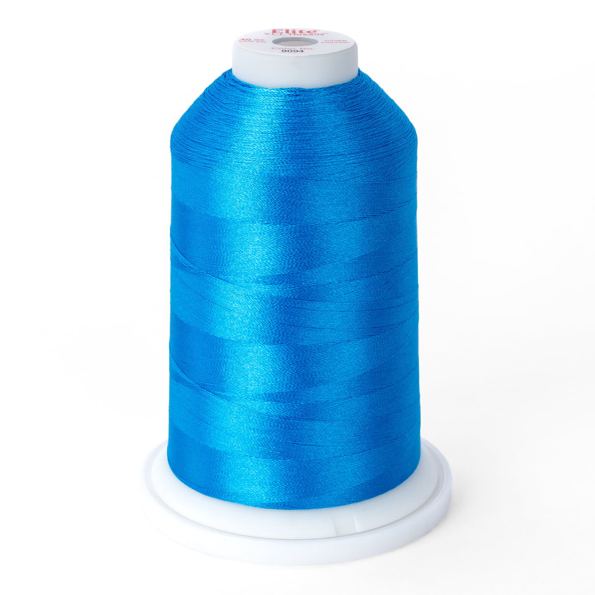 elite 40 wt. trilobal polyester embroidery and quilting thread #9094 cone