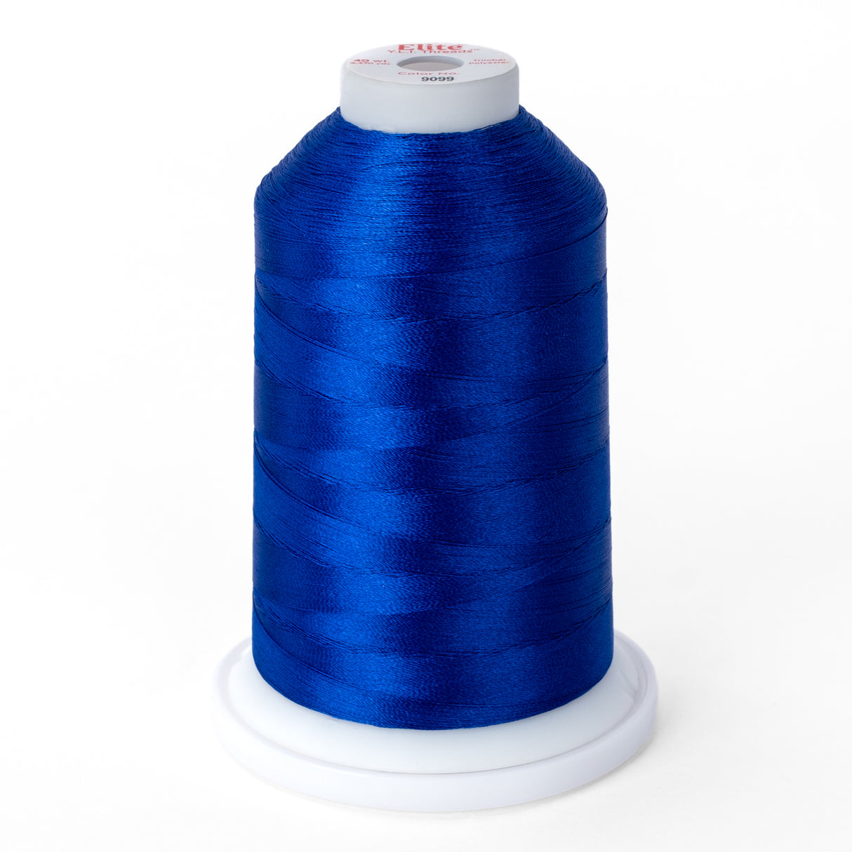 elite 40 wt. trilobal polyester embroidery and quilting thread #9099 cone