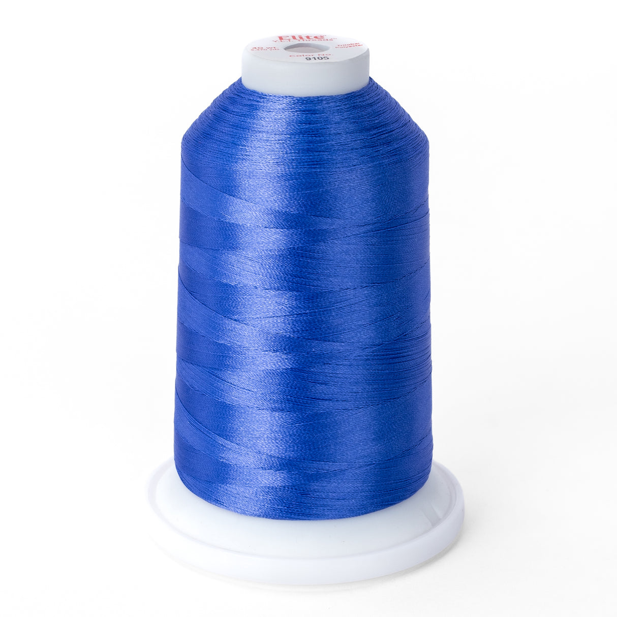 elite 40 wt. trilobal polyester embroidery and quilting thread #9105 cone