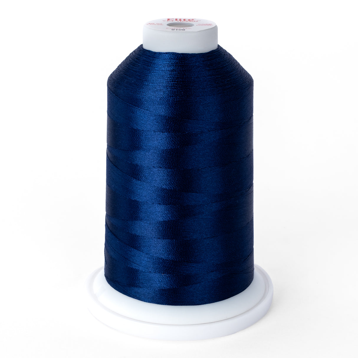 elite 40 wt. trilobal polyester embroidery and quilting thread #9108 cone
