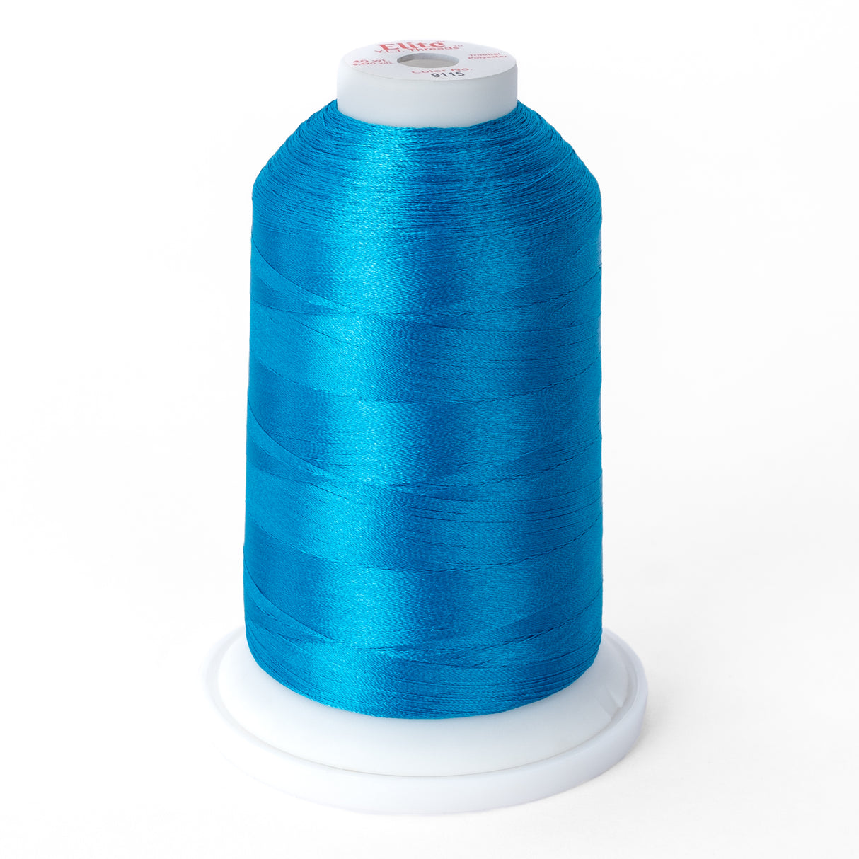 elite 40 wt. trilobal polyester embroidery and quilting thread #9115 cone