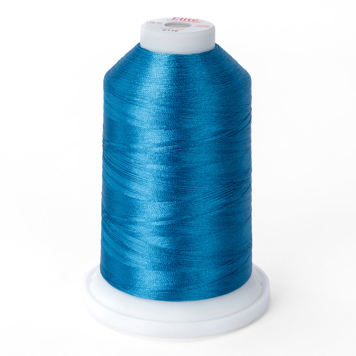 elite 40 wt. trilobal polyester embroidery and quilting thread #9116 cone