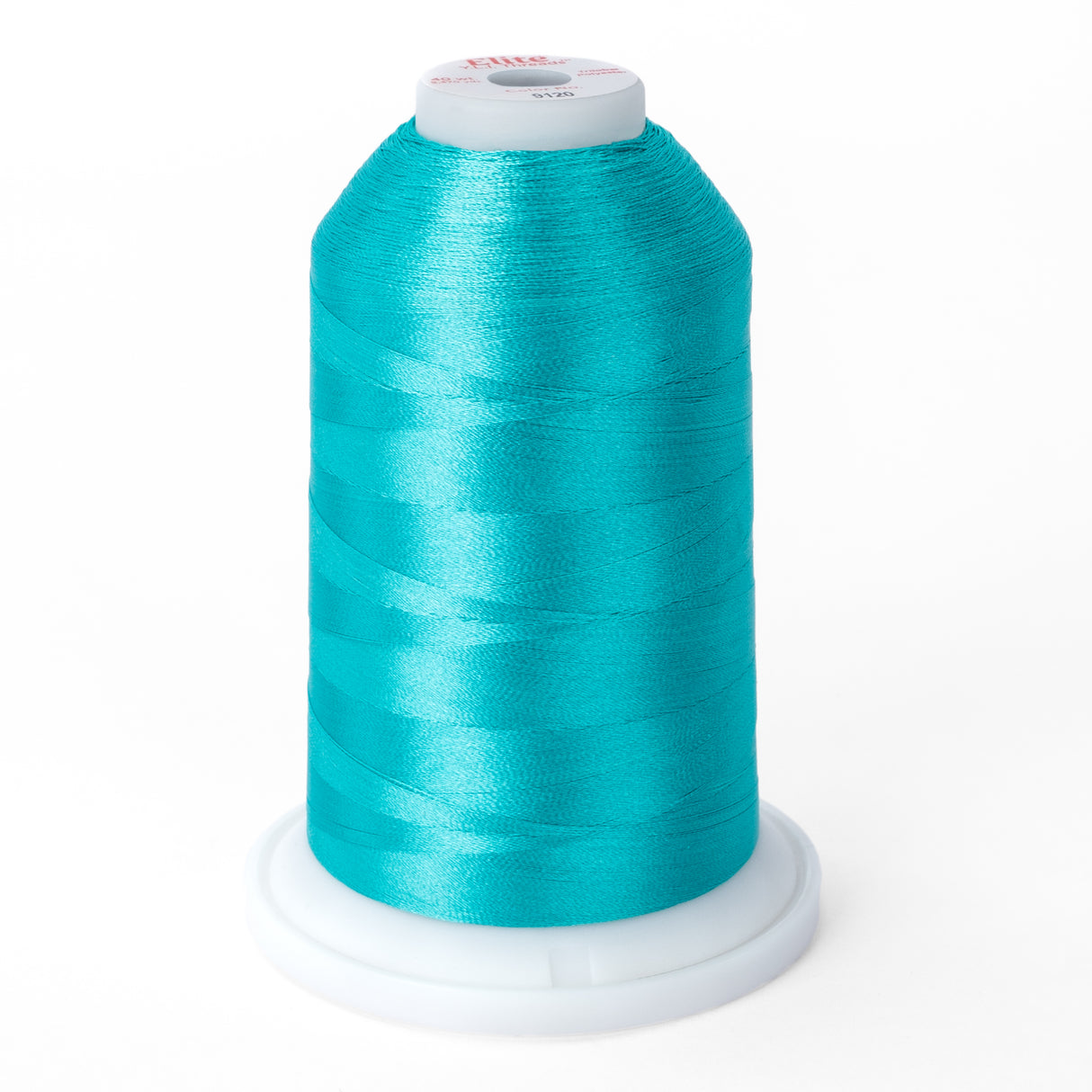 elite 40 wt. trilobal polyester embroidery and quilting thread #9120 cone