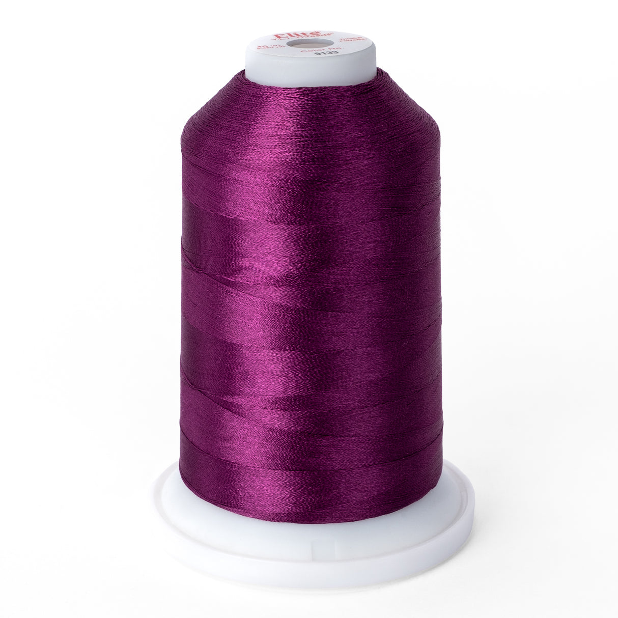 elite 40 wt. trilobal polyester embroidery and quilting thread #9133 cone