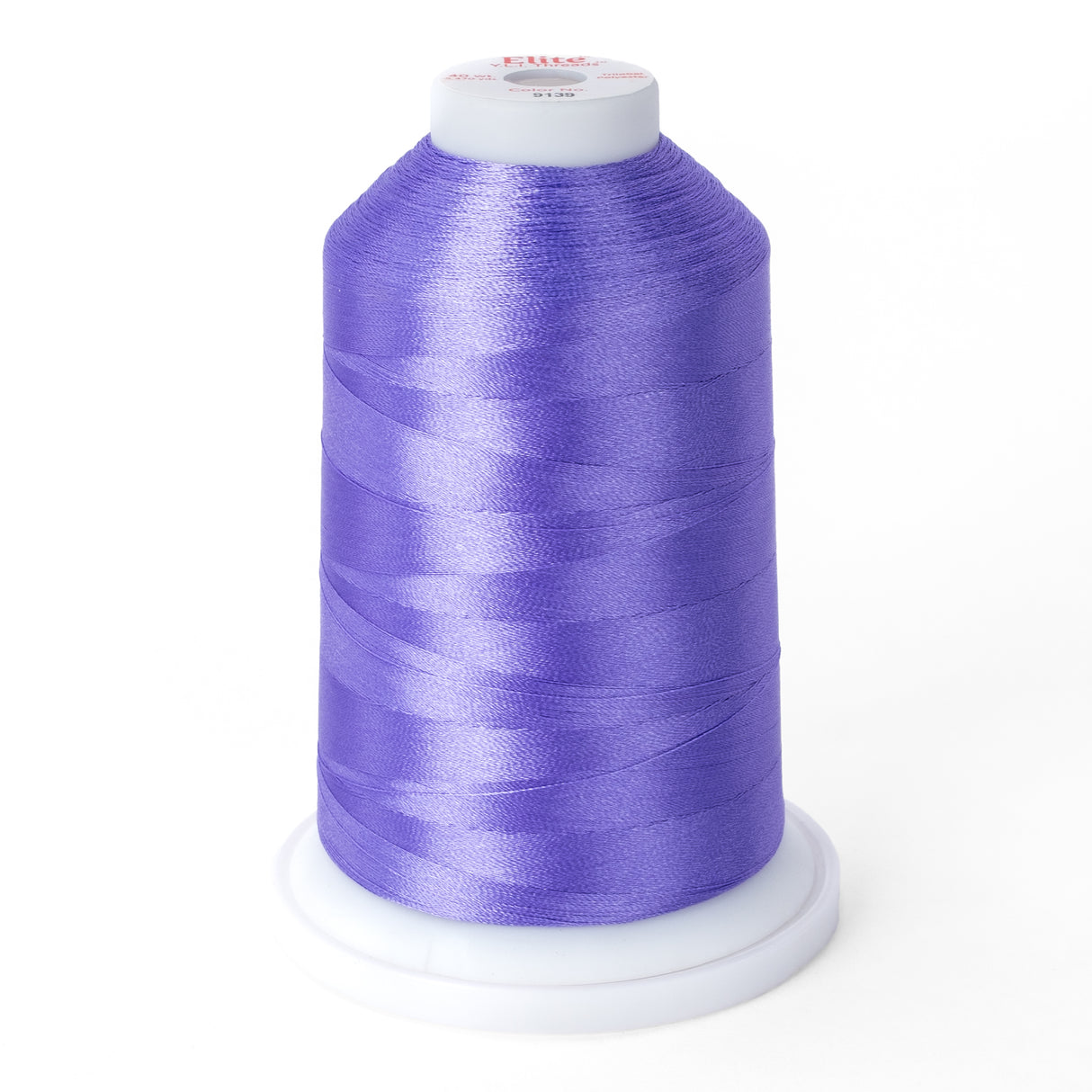 elite 40 wt. trilobal polyester embroidery and quilting thread #9139 cone