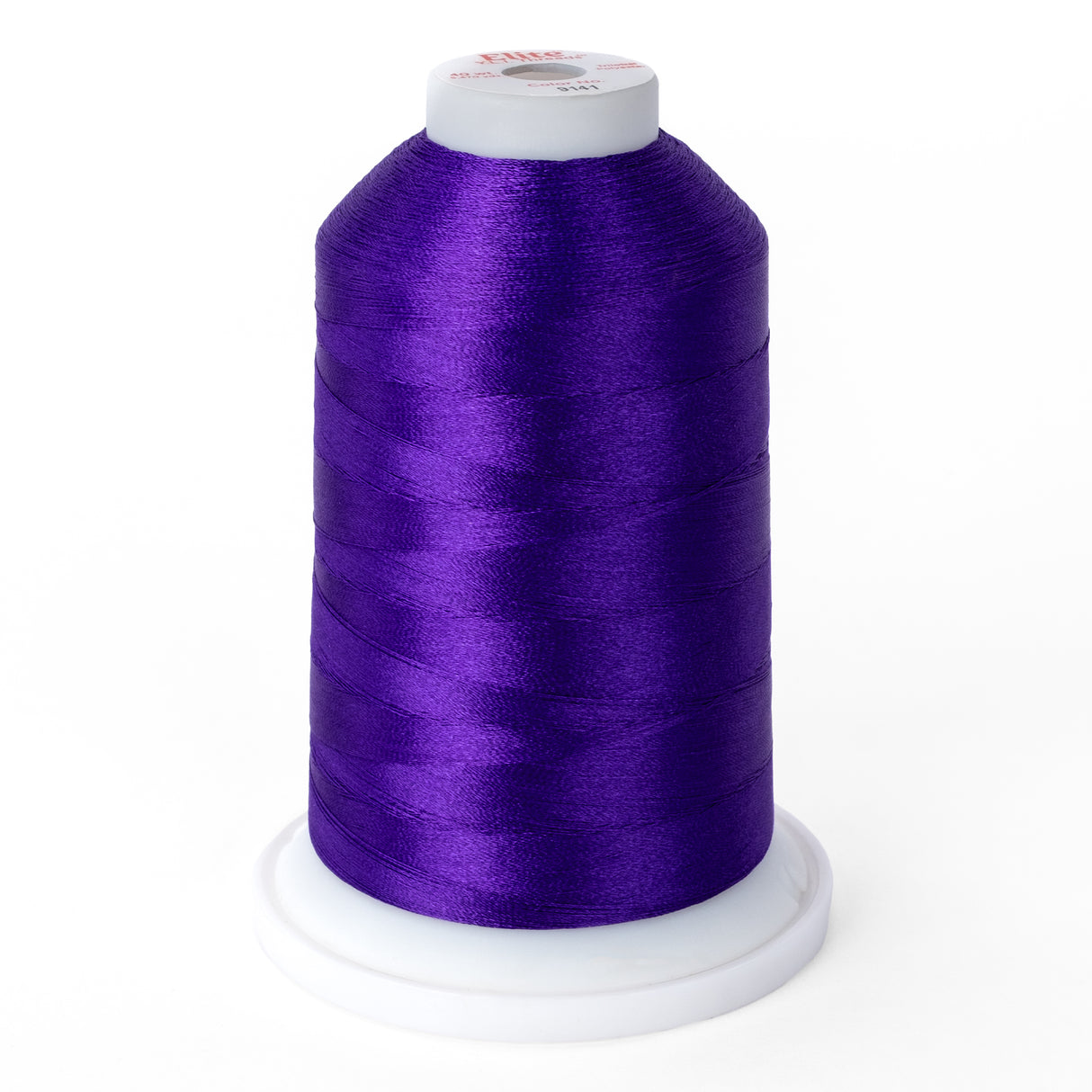 elite 40 wt. trilobal polyester embroidery and quilting thread #9141 cone