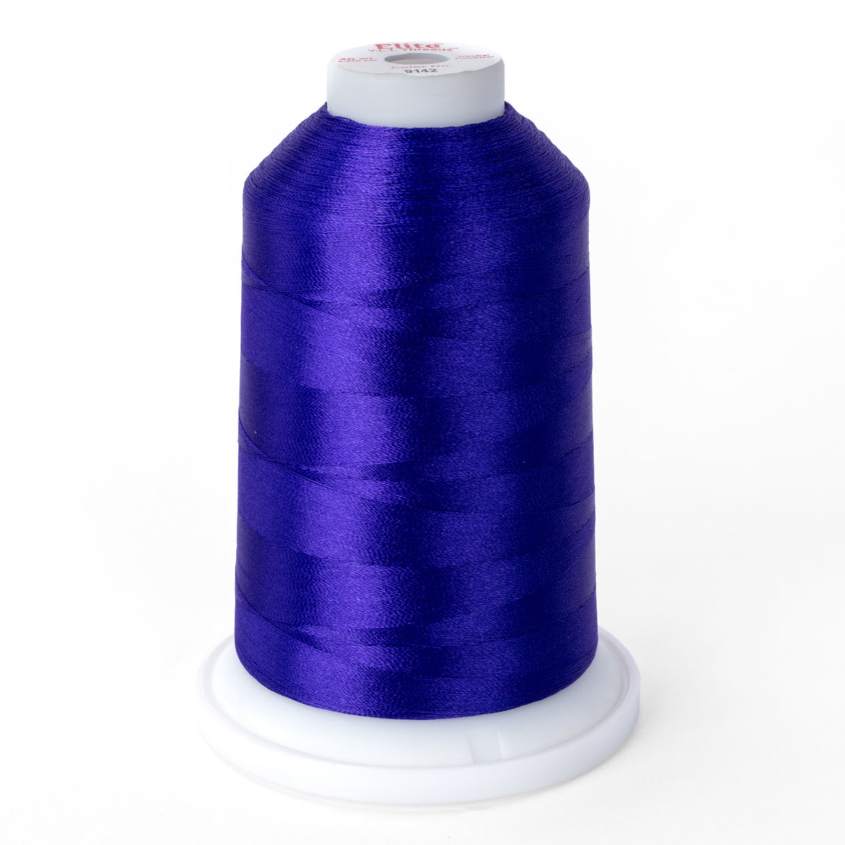 elite 40 wt. trilobal polyester embroidery and quilting thread #9142 cone
