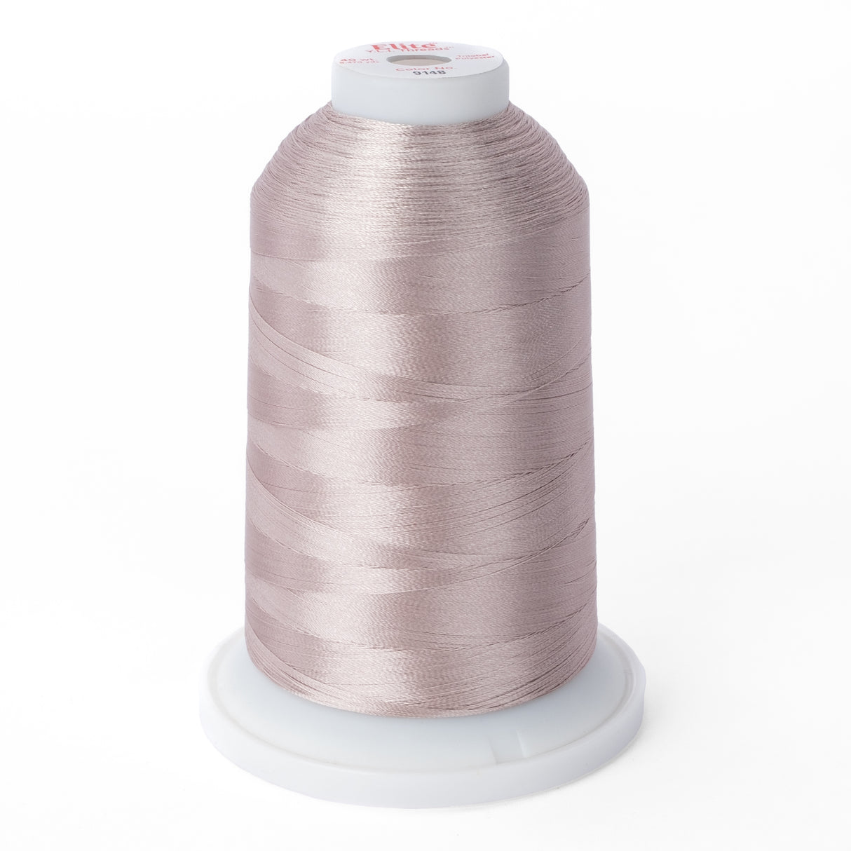 elite 40 wt. trilobal polyester embroidery and quilting thread #9148 cone