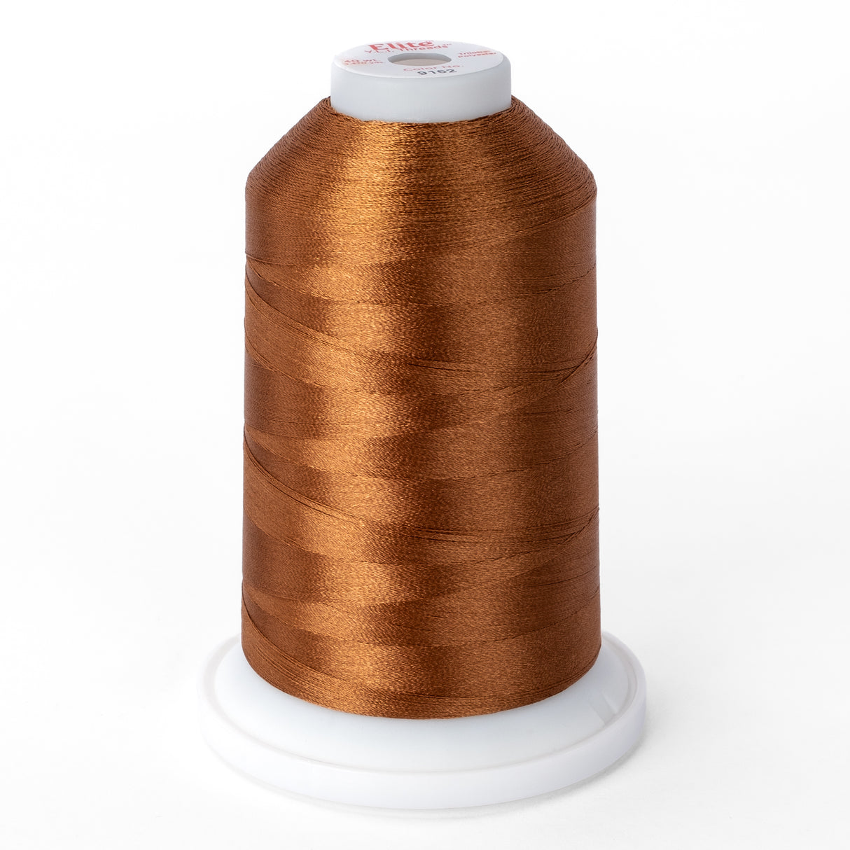 elite 40 wt. trilobal polyester embroidery and quilting thread #9162 cone