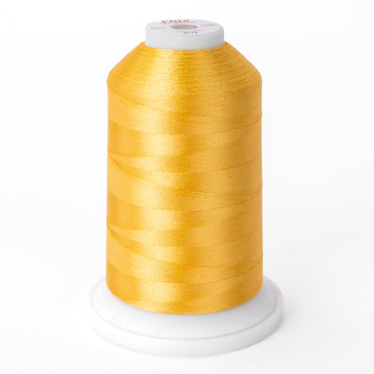 elite 40 wt. trilobal polyester embroidery and quilting thread #9175 cone