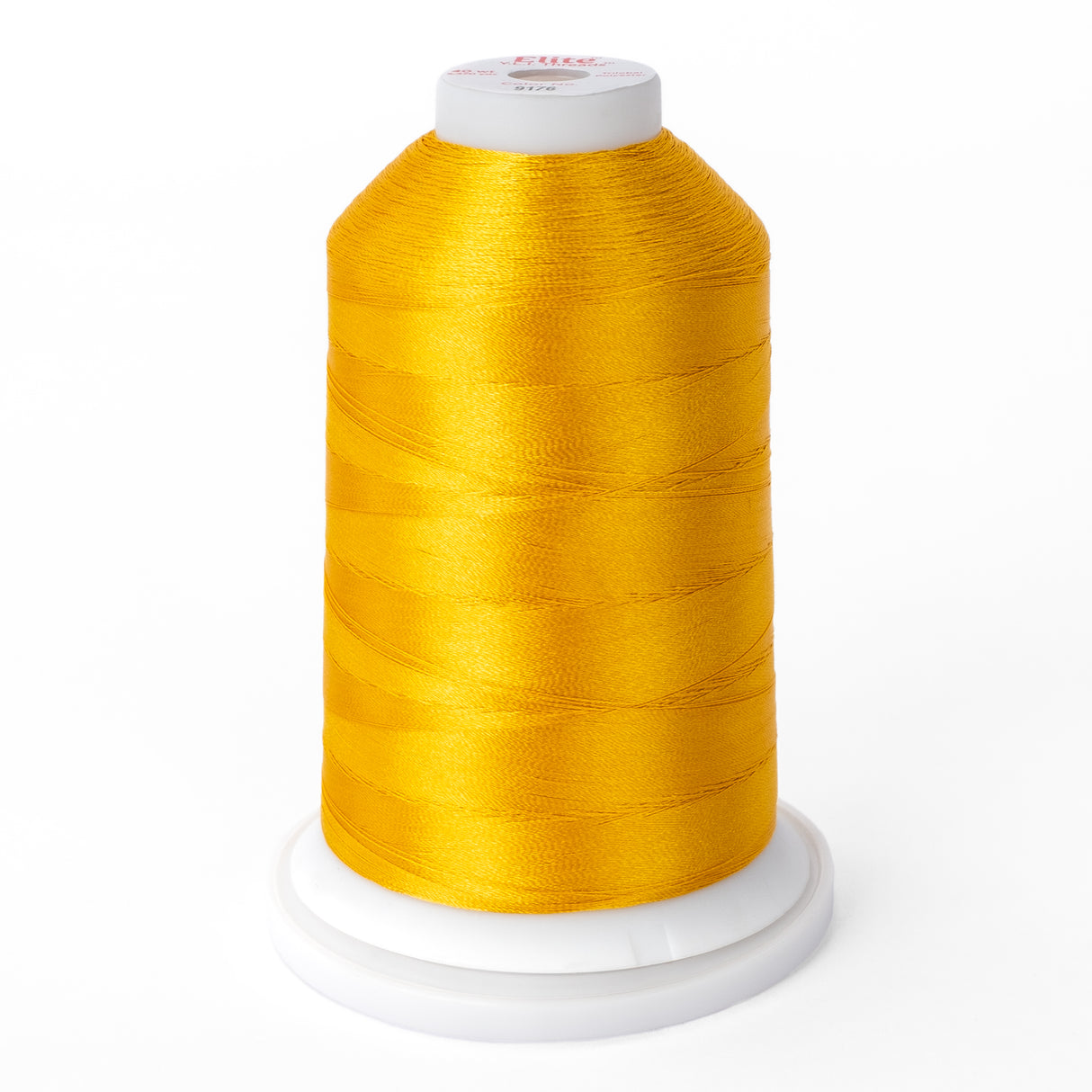 elite 40 wt. trilobal polyester embroidery and quilting thread #9176 cone