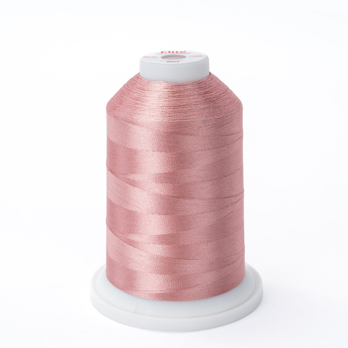 elite 40 wt. trilobal polyester embroidery and quilting thread #9001 mini cone