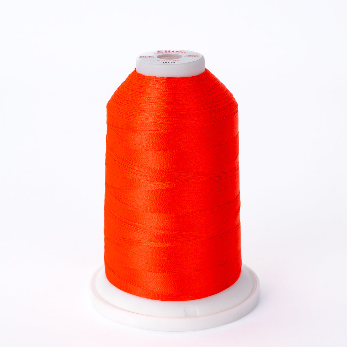 elite 40 wt. trilobal polyester embroidery and quilting thread #9024 mini cone