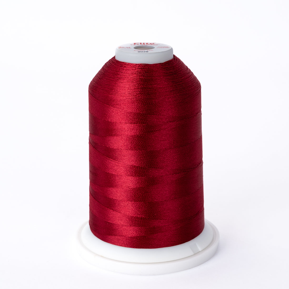 elite 40 wt. trilobal polyester embroidery and quilting thread #9028 mini cone
