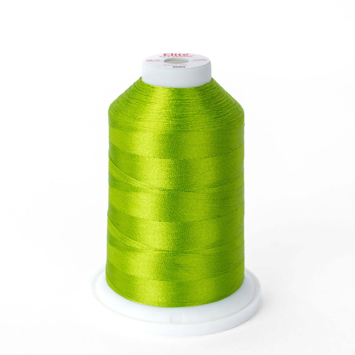 elite 40 wt. trilobal polyester embroidery and quilting thread #9065 mini cone