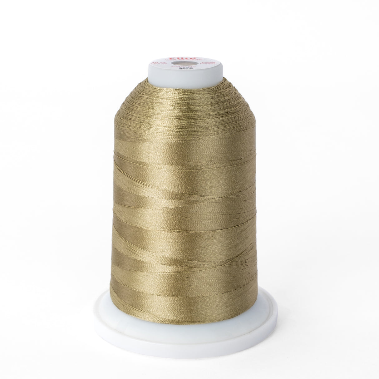 elite 40 wt. trilobal polyester embroidery and quilting thread #9078 mini cone