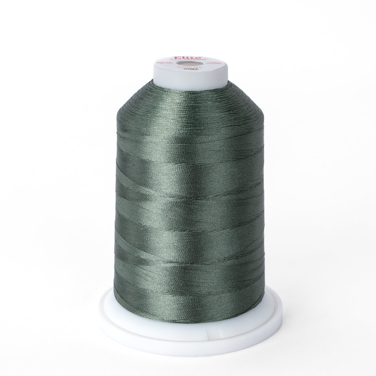 elite 40 wt. trilobal polyester embroidery and quilting thread #9082 mini cone