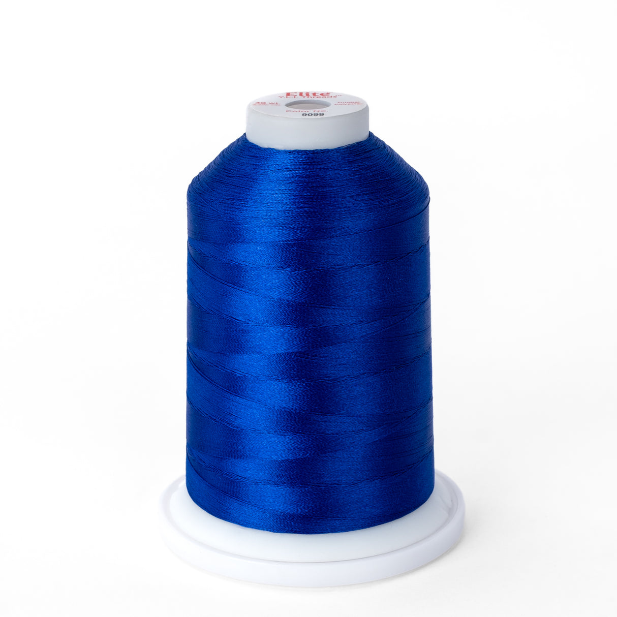 elite 40 wt. trilobal polyester embroidery and quilting thread #9099 mini cone