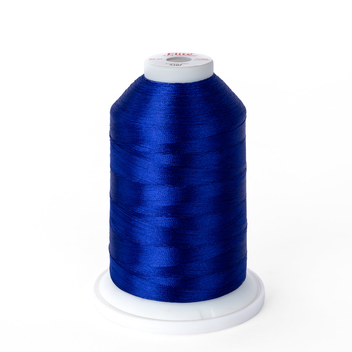 elite 40 wt. trilobal polyester embroidery and quilting thread #9107 mini cone