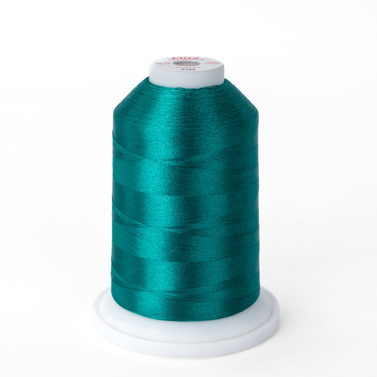 elite 40 wt. trilobal polyester embroidery and quilting thread #9123 mini cone