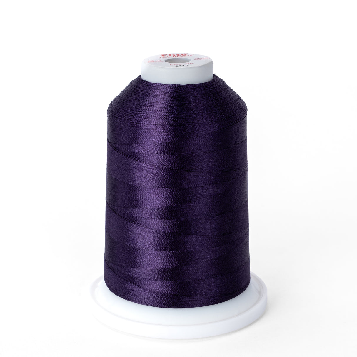 elite 40 wt. trilobal polyester embroidery and quilting thread #9143 mini cone