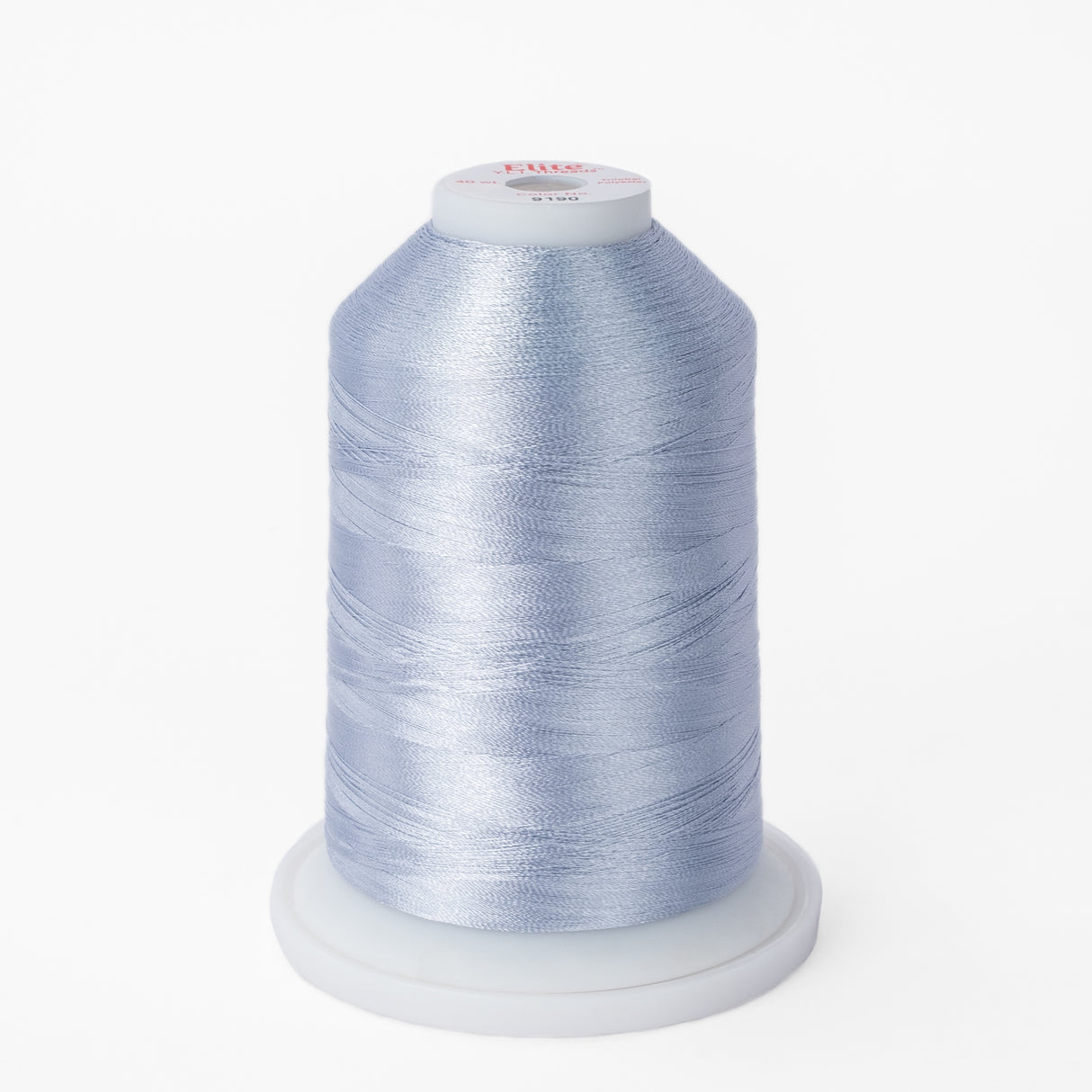 elite 40 wt. trilobal polyester embroidery and quilting thread #9190 mini cone