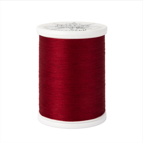 machine quilting thread 40 wt cotton 021 red 500 yd spool