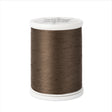 machine quilting thread 40 wt cotton 029 dark taupe 500 yd spool
