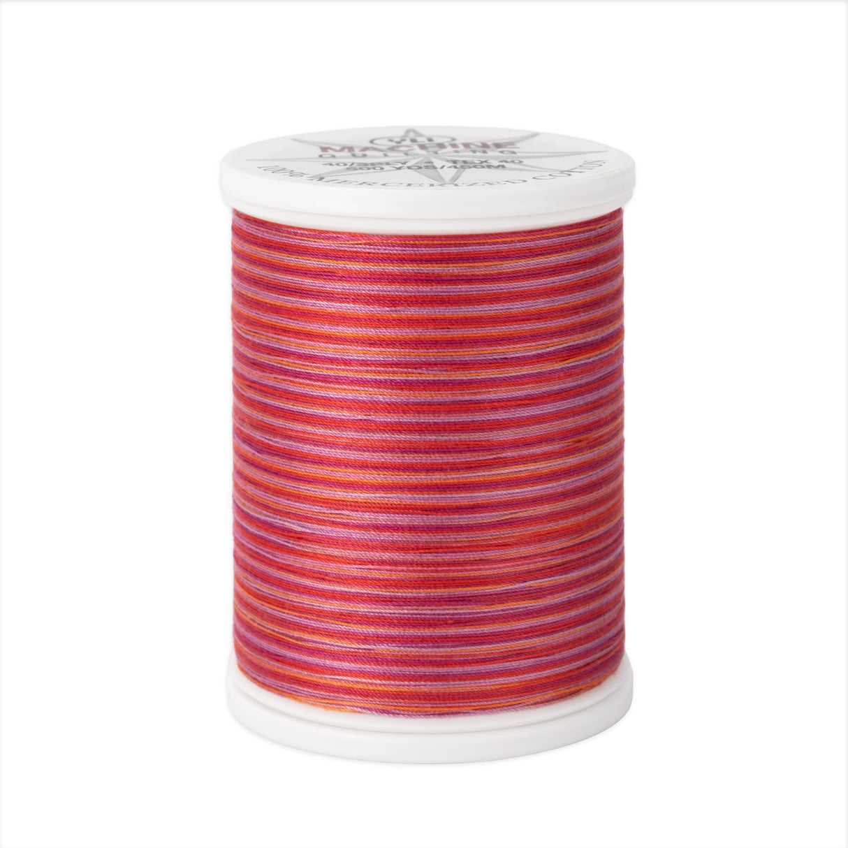 machine quilting thread 40 wt cotton v73 maui sunset 500 yd spool